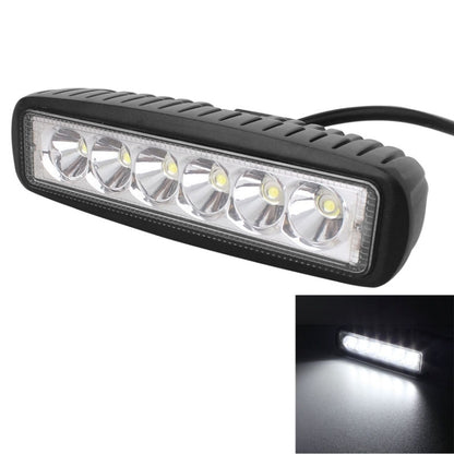 18W 1440LM Epistar 6 LED  Car Work Lamp Bar Light Waterproof IP67, DC 10-30V, DC 10-30V, 1440LM