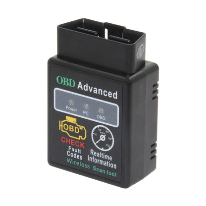 HH OBD ELM327 OBDII V1.5 Bluetooth Advanced Scan Tool Wireless Fuel Speed Diagnostic Tool, ELM327