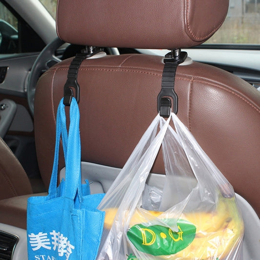2 PCS Car Auto Seat Back Bottle Bag Holder Hook Pothook, 2 PCS