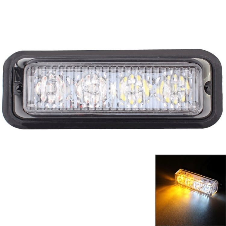 12W 720LM 6500K 635nm 4-LED Wired Car Flashing Warning Signal Lamp, DC12-24V, Wire Length: 95cm, LED White + Red Light, 4-LED Blue + Red Light, 4-LED Blue Light Wire Length: 95cm, 4-LED Red Light Wire Length: 95cm, 4-LED White Light Wire Length: 95cm��...