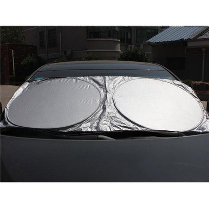 6 in 1 Summer Accessories Coated Silver Car Sun Shade Cloth Set, Random Color Delivery, 6 in 1 Sun Shade