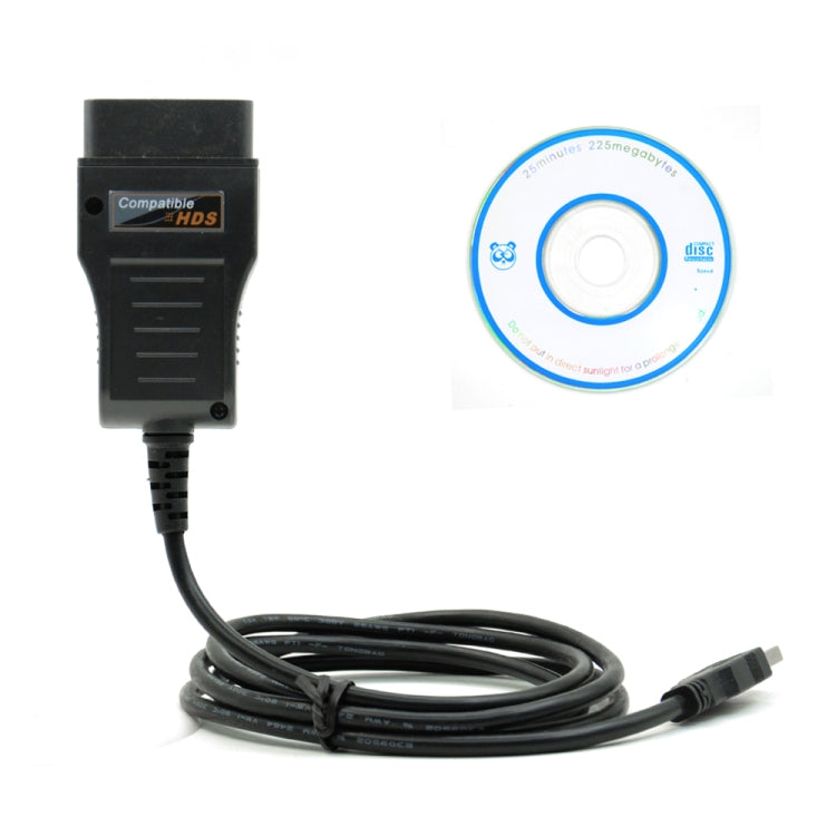 HDS 16 Pin OBDII USB Interface Diagnostic Cable for Honda, 16 Pin