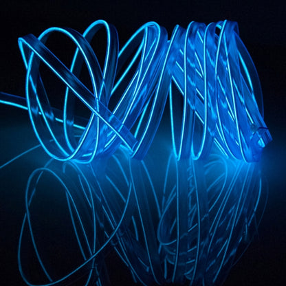 Waterproof Flat Flexible Car Strip Light with Driver for Car Decoration, Length: 5m, 5M