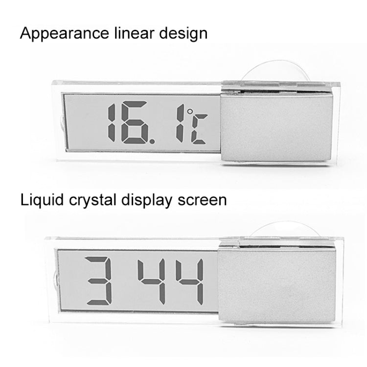 K-036 LCD Car Thermometer with Sucker, Thermometer