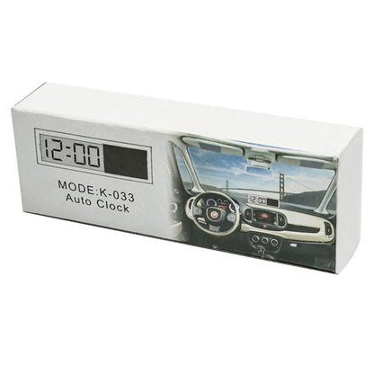 K-033 LCD Auto Clock with Sucker, Clock