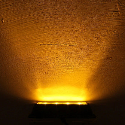 12W 720LM 4-LED 18 Flash Patterns Car Strobe Emergency Warning Light Lamp, DC 12V, 4-LED Yellow Light
