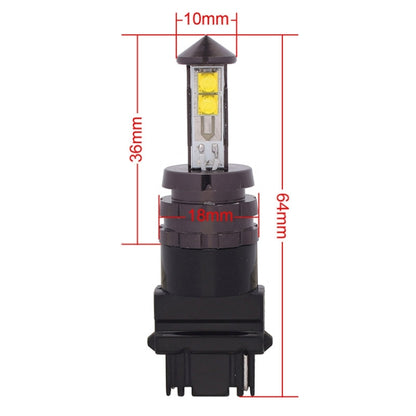 T25 20W 800LM White Light 4 CREE XT-E LED Car Brake Light Steering Light Bulb, DC 12-24V, 3156