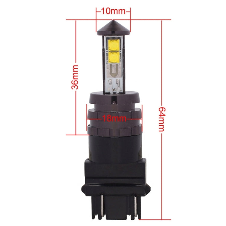 T25 3157 20W 800LM White Light 4 CREE XT-E LED Car Brake Light Steering Light Bulb, DC 12-24V, 3157