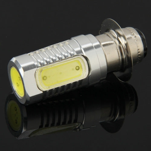 BA15D 10W White 300LM 4 LED COB Car Stop Brake Light Front Rear Turn Signal Lights for Motorcycle / Vehicles, DC 12V, 10W 300LM