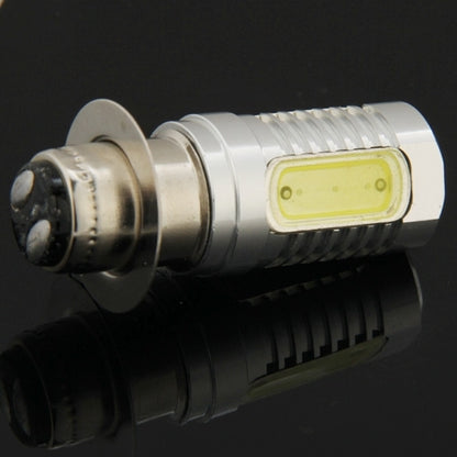 BA15D 10W White 300LM 4 LED COB Car Stop Brake Light Front Rear Turn Signal Lights for Motorcycle / Vehicles, DC 12V, 10W 300LM