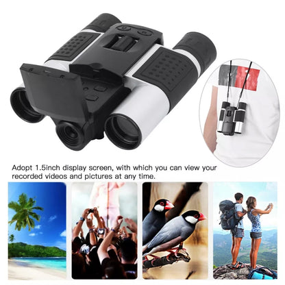 DB618B 10X25 Zoom 10mm Objective Lens HD 1280x960P 1.5 inch LCD Screen Binocular Telescope Digital Camera