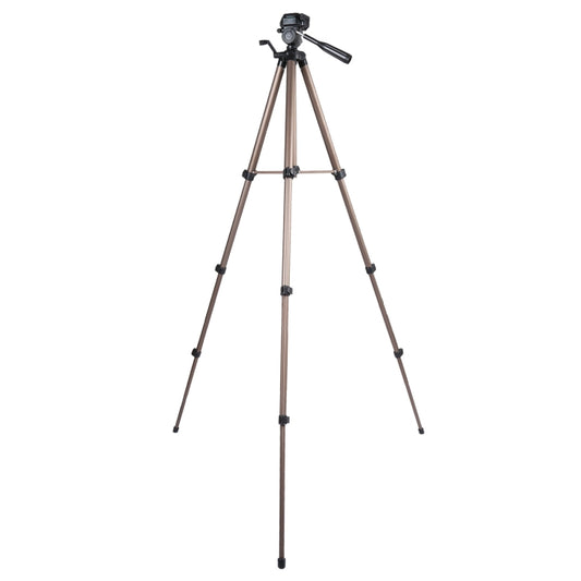 Portable Tripod Stand for Digital Cameras, 4-Section Aluminum Legs with Brace, WT3150 4 Section