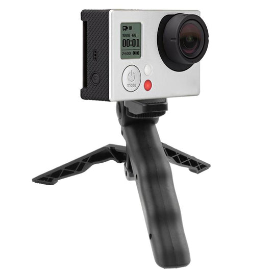 حامل ثلاثي القوائم قابل للطي محمول لسطح المكتب لكاميرات GoPro Hero12 Black / Hero11 /10 /9 /8 /7 /6 /5، وInsta360 Ace / Ace Pro، وDJI Osmo Action 4 وكاميرات الحركة الأخرى، حامل سطح المكتب