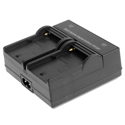 شاحن بطارية رقمي ثنائي القناة لكاميرات سوني F550 / F730 / F750 / F960 / F960H، قابس الاتحاد الأوروبي، F550