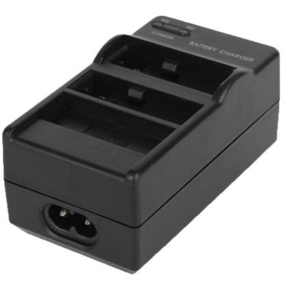 AHDBT-401 Digital Camera Double Battery Charger + Car Charger + Adapter for GoPro HERO4