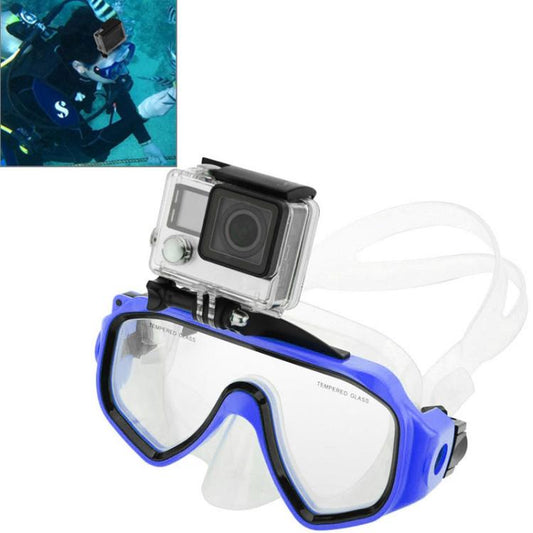 معدات غوص للرياضات المائية، قناع غوص، نظارات سباحة مع حامل لكاميرات GoPro وInsta360 وDJI وغيرها من كاميرات الحركة، مع حامل