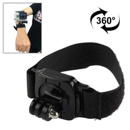 حزام معصم للكاميرا يدور 360 درجة لكاميرات GoPro وInsta360 وDJI وكاميرات الحركة الأخرى، طول الحزام: 36 سم، حزام معصم