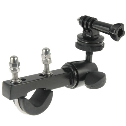 Handlebar Seatpost Big Pole Mount Bike Moto Bicycle Clamp with Tripod Mount Adapter & Screw for GoPro, Insta360, DJI and Other Action Cameras, Moto Bicycle Clamp