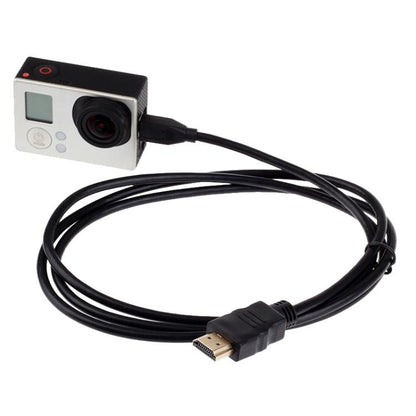 كابل فيديو HDMI إلى Micro HDMI بدقة 1080 بكسل XM46 لجهاز Xiaomi Xiaoyi، الطول: 1.5 متر
