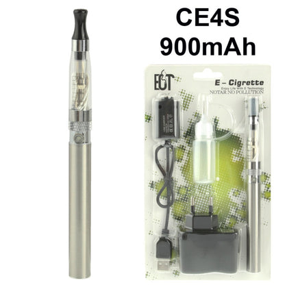 CE4S 900mAh Single Rod Quit Smoking USB Rechargeable Electronic Cigarettes with 1.6mL Detachable Atomizer