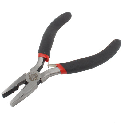 4.5 inch Serrated Jaw Nonslip Grip Wire Cutting Combination Pliers, 4.5 inch