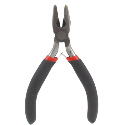 4.5 inch Serrated Jaw Nonslip Grip Wire Cutting Combination Pliers, 4.5 inch