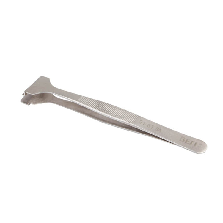 أفضل ملقط رقائق احترافي من الفولاذ المقاوم للصدأ BST-91-6T SA لرقاقة السيليكون، BST-91-6T
