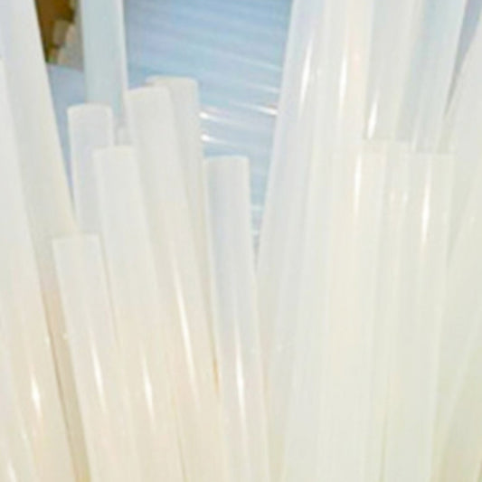 10 PCS Practical Transparent White Hot Melt Glue Stick, Size: 270 x 7mm, 270 x 7mm