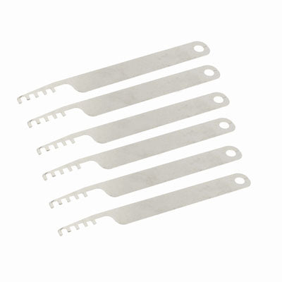 6 x All-purpose Key Padlock Openers Ring Latch Opener Tools Lock Openers, Lock Openers