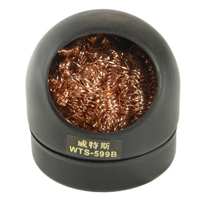 Soldering Iron Tip Cleaner (Tip Cleaning Wire + Base), Soldering Iron Cleaner