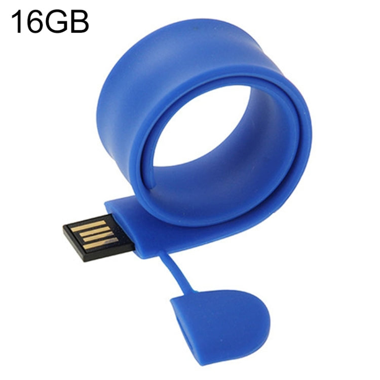 قرص فلاش USB على شكل سوار من السيليكون بسعة 16 جيجابايت، 16 جيجابايت، 16 جيجابايت (برتقالي)، 16 جيجابايت (وردي)، 16 جيجابايت (أرجواني)