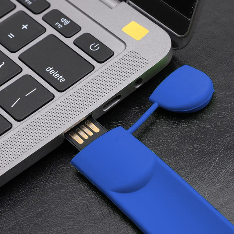 قرص فلاش USB على شكل سوار من السيليكون بسعة 16 جيجابايت، 16 جيجابايت، 16 جيجابايت (برتقالي)، 16 جيجابايت (وردي)، 16 جيجابايت (أرجواني)