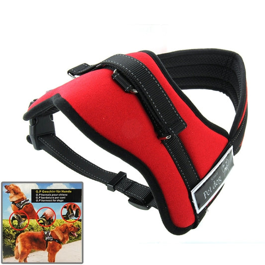 Soft Thicken Pet Chest Suspenders Dog Traction Rope, Size: M (50-65cm), Size: M (50-65cm)(Red), Size: M (50-65cm)(Army Green), Size: M (50-65cm)(Black)