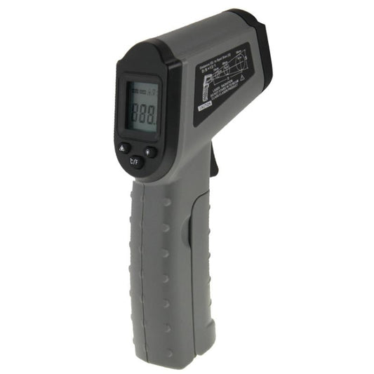 DT-8500 مقياس حرارة رقمي بالأشعة تحت الحمراء بشاشة LCD، نطاق درجة الحرارة: -50-500 درجة مئوية، DT-8500