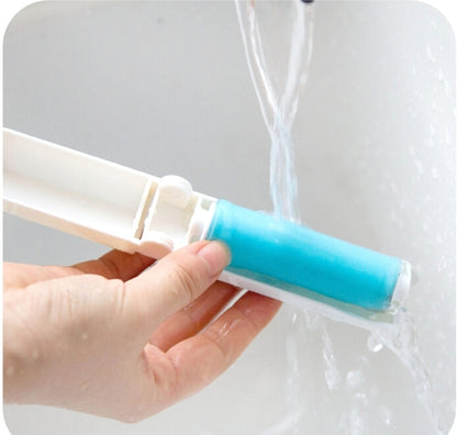 Portable Mini Sticky Silicone Washable Hair Remover, Random Color Delivery, Washable Hair Remover