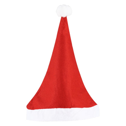 2 PCS Embroidered Christmas Party Santa Hat Non-woven Christmas Hat, Size: 36cm x 29cm, Size: 36cm x 29cm