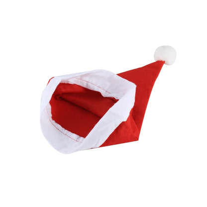 2 PCS Embroidered Christmas Party Santa Hat Non-woven Christmas Hat, Size: 36cm x 29cm, Size: 36cm x 29cm