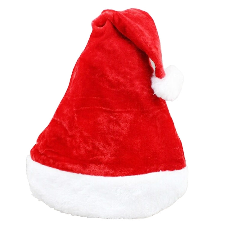 Christmas Party Santa Hat Red & White Cap Christmas Hat, Size: 38cm x 29cm, Size: 38cm x 29cm