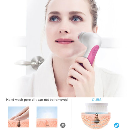 6 in 1 Waterproof Facial Cleansing Instrument (Size: 130 x 85 x 40mm), 6 in 1 135 x 80x 40mm