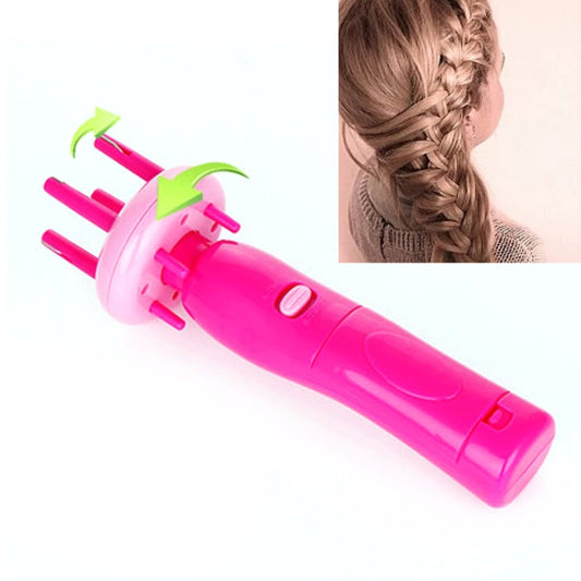أداة تصفيف الشعر الكهربائية Braid X-press DIY، أداة تصفيف الشعر الملتوية المحبوكة، أداة تصفيف الشعر السريعة للنساء