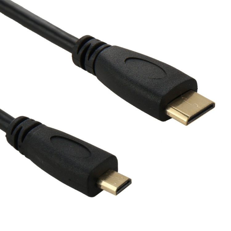 كابل محول من ميني HDMI ذكر إلى مايكرو HDMI ذكر بطول 1 متر، ميني HDMI ذكر، الطول: 1 متر