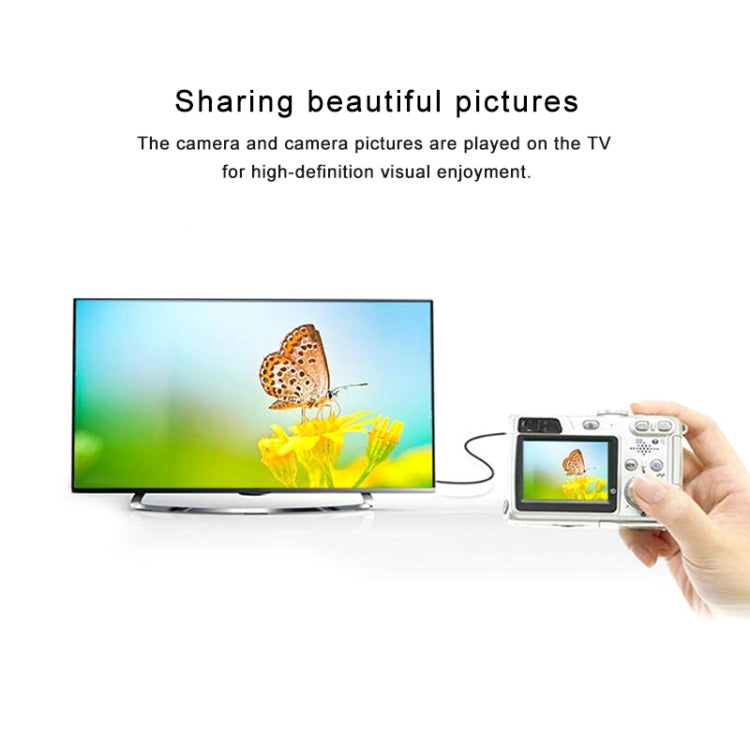 كابل محول من ميني HDMI ذكر إلى مايكرو HDMI ذكر بطول 1 متر، ميني HDMI ذكر، الطول: 1 متر