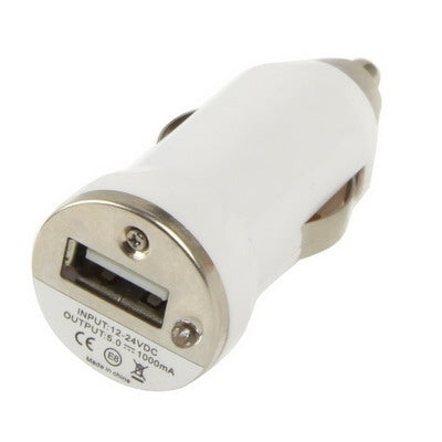 شاحن سيارة USB لأجهزة iPhone 6 و6 Plus، وiPhone 5 و5S و5C، وiPhone 4 و4S، وiPhone 3G و3GS، وiPod Touch