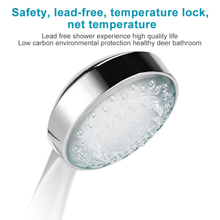 ENKAY RC-9816 Jump Change Seven Colors 5-LED Shower Head ,No Battery, RC-9816