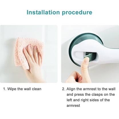 Helping Handle Bathroom Sty Grip Handle Bathtub Shower, Random Color Delivery, Grip Handle Bathtub Shower