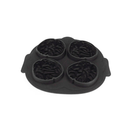 Silicone Brain Freeze Shaped Ice Cube Tray (Random Color Delivery), Brain Shape
