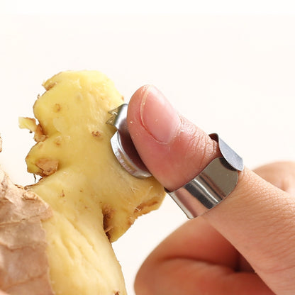 5 PCS Creative Kitchen Multi-functional Health Plane Garlic Apparatus Stainless Steel Tool, 5 PCS  Garlic / Ginger Crusher