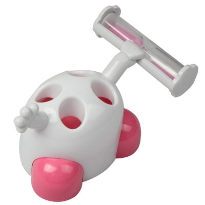 Cute Cartoon Creative Hourglass Toothbrush Stand (Random Color Delivery), Hourglass Toothbrush Stand