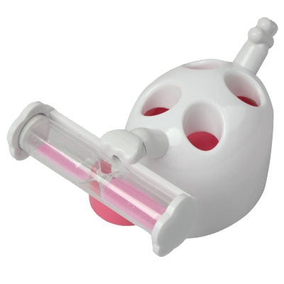 Cute Cartoon Creative Hourglass Toothbrush Stand (Random Color Delivery), Hourglass Toothbrush Stand