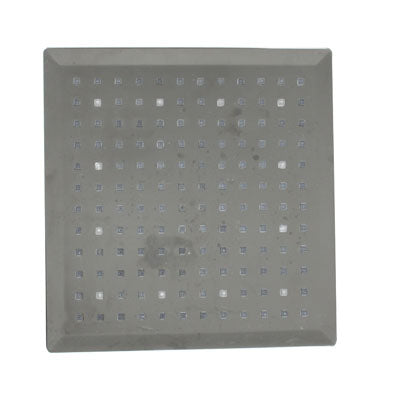 Square Temperature Sensor 3-Color (Blue / Pink / Red) LED Showerhead, SDH-B1